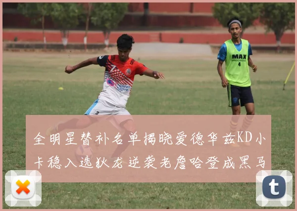 全明星替补名单揭晓爱德华兹KD小卡稳入选狄龙逆袭老詹哈登成黑马