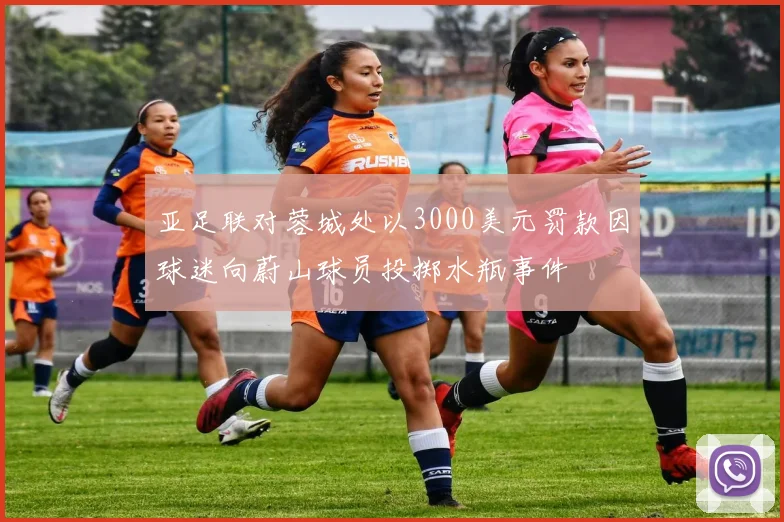 亚足联对蓉城处以3000美元罚款因球迷向蔚山球员投掷水瓶事件